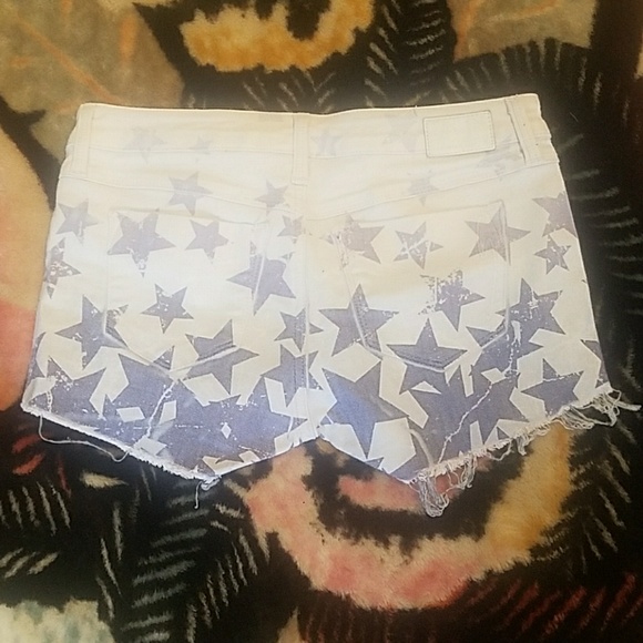 Bleeker Baby White Denim Shorts Size 26 - Picture 2 of 4
